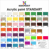 Colore acrilico Kompozit STANDART 20 ml