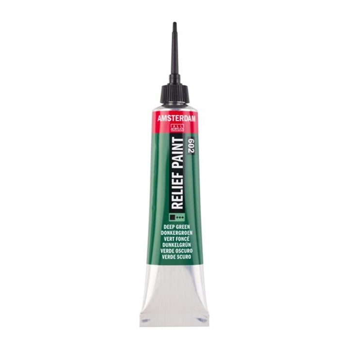 Contour AMSTERDAM Relief Paint 20 ml – profondo verde