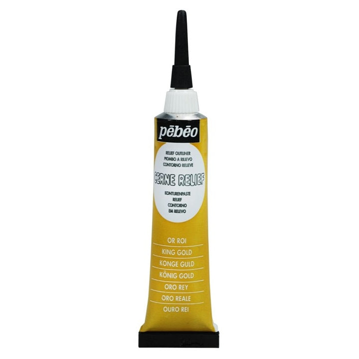Contorno Pebeo Cerne Relief 20 ml – King Gold