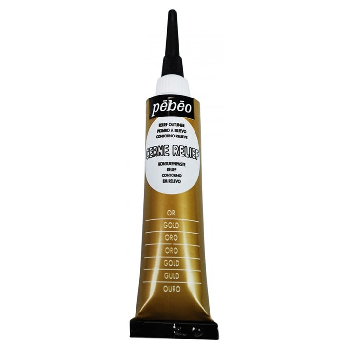Contorno Pebeo Cerne Relief 20 ml – Gold