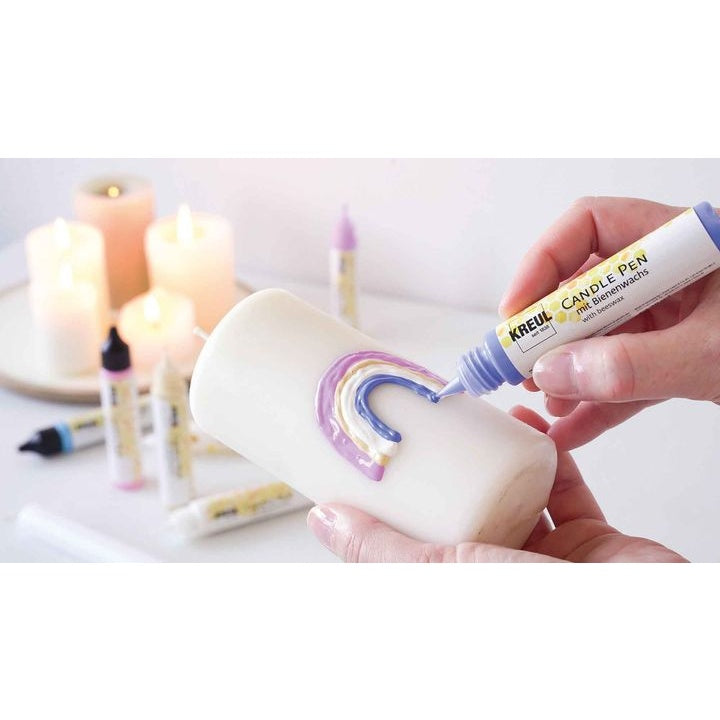KREUL Set di 6 candele a penna da 25 ml Hello Baby