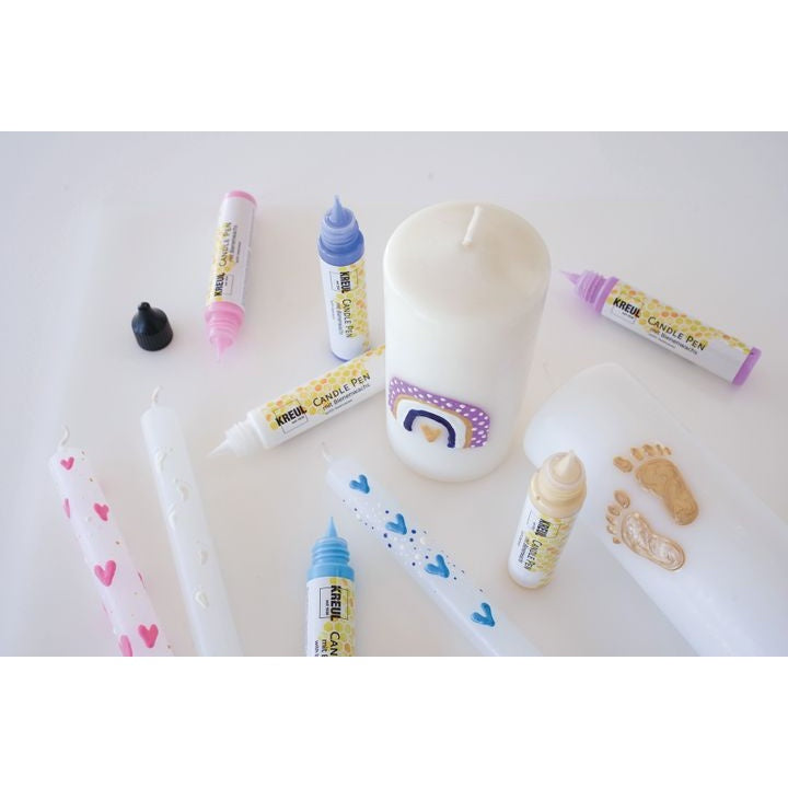 KREUL Set di 6 candele a penna da 25 ml Hello Baby