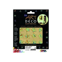 KREUL stelle decorative in lamina d'oro 140 x 140 mm 6 pz.