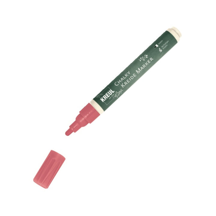 Marcatore a gesso KREUL Chalky Chalk – Cosy Red