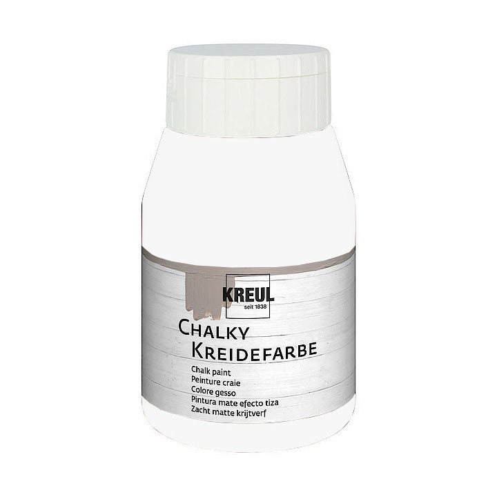Chalk paint colore KREUL 500 ml – Snow White