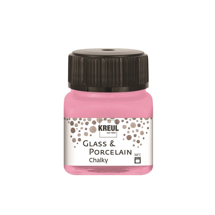 Colori per vetro e porcellana Chalk Kreul 20 ml – Candy Rose