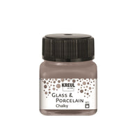 Colori per vetro e porcellana Chalk Kreul 20 ml – Mild Mocca