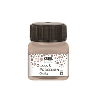 Colori per vetro e porcellana Chalk Kreul 20 ml – Noble Nougat