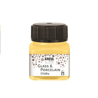 Colori per vetro e porcellana Chalk Kreul 20 ml – Yellow Safran