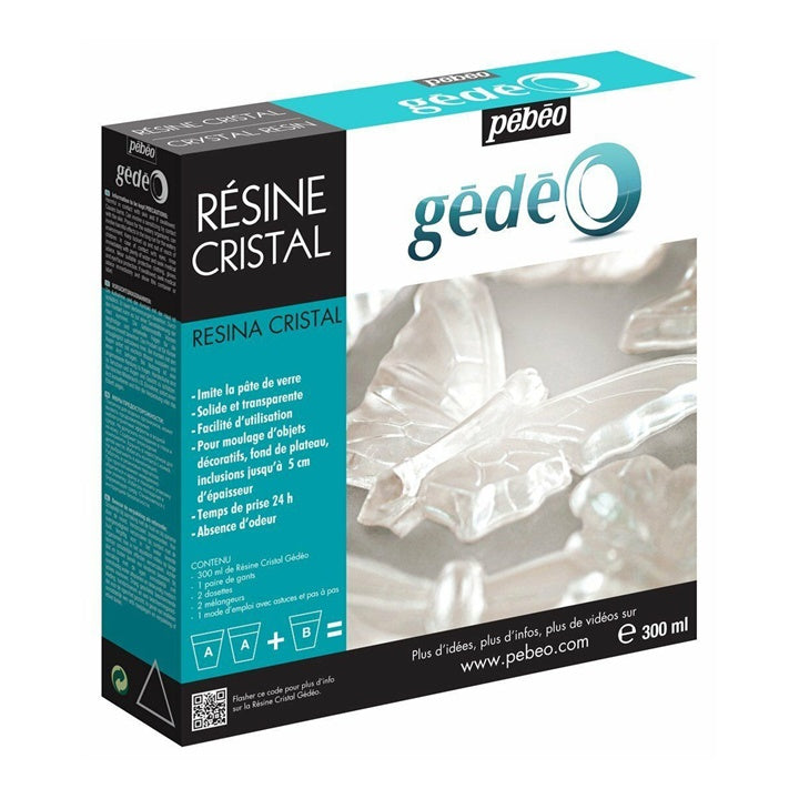 Resina cristallina Pebeo Gedeo puro | volumi diversi - 300 ml