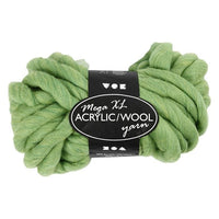 Lana - massiccia 300 g | diverse tonalità - verde
