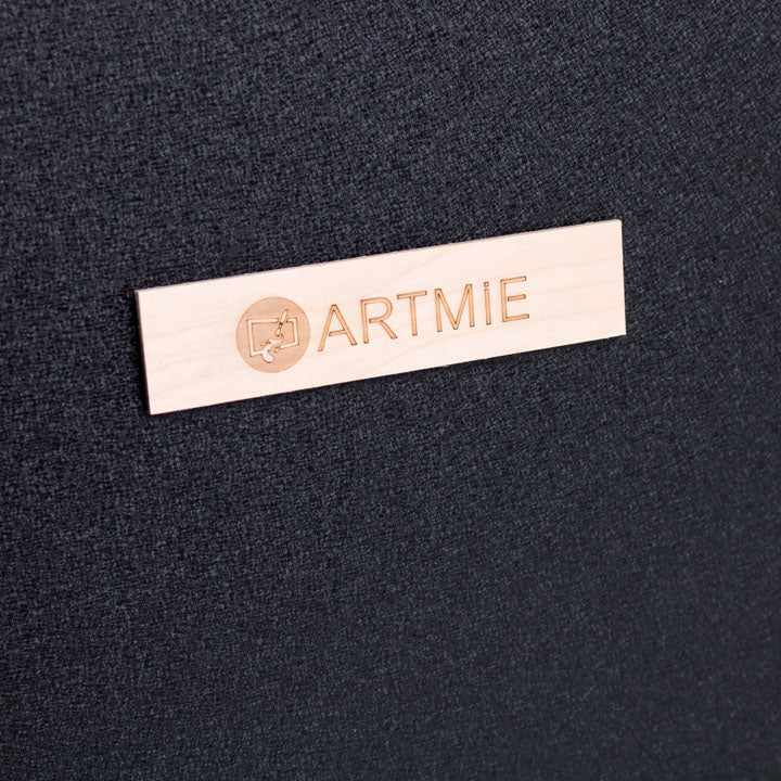 Lavagna bifacciale magnetica per bambini ARTMIE con supporto 30 x 40 cm
