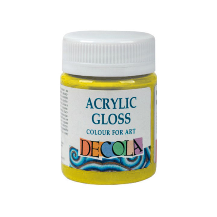 Colore acrilico lucido Decola 56 ml – Lemon