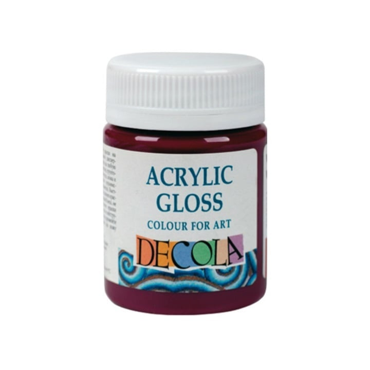 Colore acrilico lucido Decola 56 ml – Luce gialla