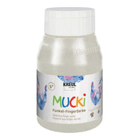 Colori a dita lucidi per bambini MUCKI 500 ml – drago d'argento