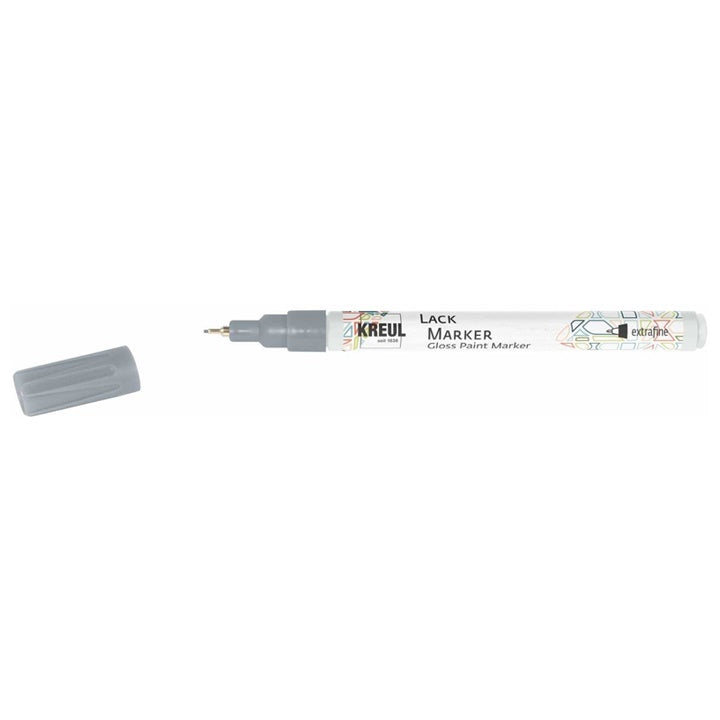 Pennarello a vernice lucida Kreul extrafine – argento