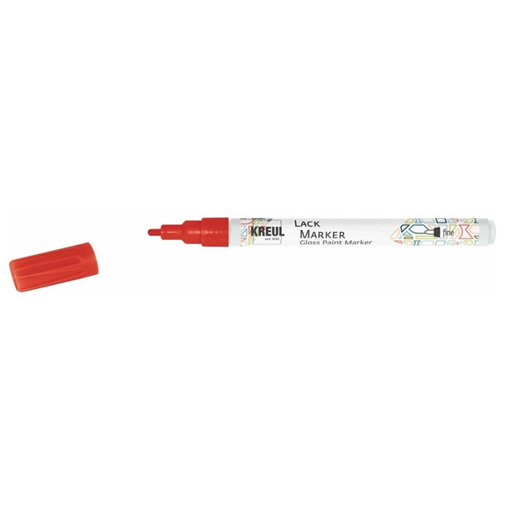 Pennarello a vernice lucida Kreul fine | varie tonalità - rosso