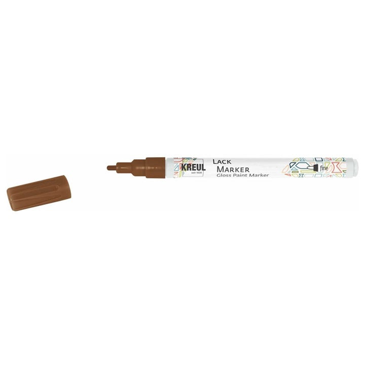 Pennarello a vernice lucida Kreul fine – rame