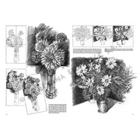 Libro da disegno Leonardo Collection 21 Fiori