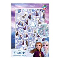 Libro di adesivi glitterati Frozen A5