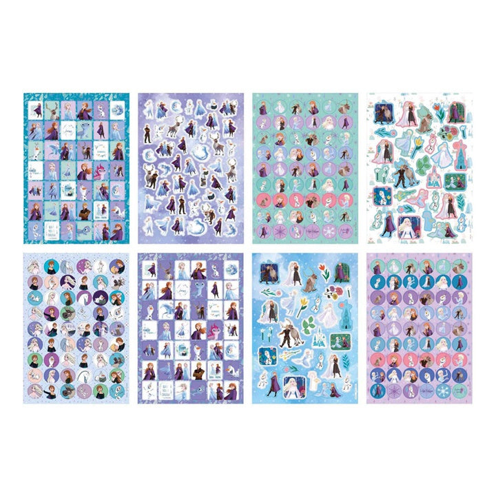 Libro di adesivi glitterati Frozen A5