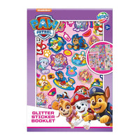 Libro di adesivi glitterati Paw Patrol A5