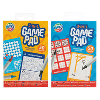 Libro di giochi per bambini 2 in 1 – 01 coperchio blu