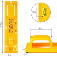 Livella in plastica con indicazione di sospensione