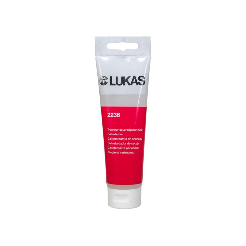 LUKAS medium gel ritardante di asciugatura per colori acrilici 125 ml