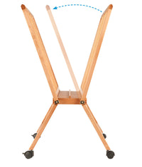 MABEF M/40 Portalistini grande pieghevole su ruote per stampe e disegni