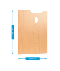 Tavolozza da pittura in legno MABEF rettangolare 30 x 40 cm