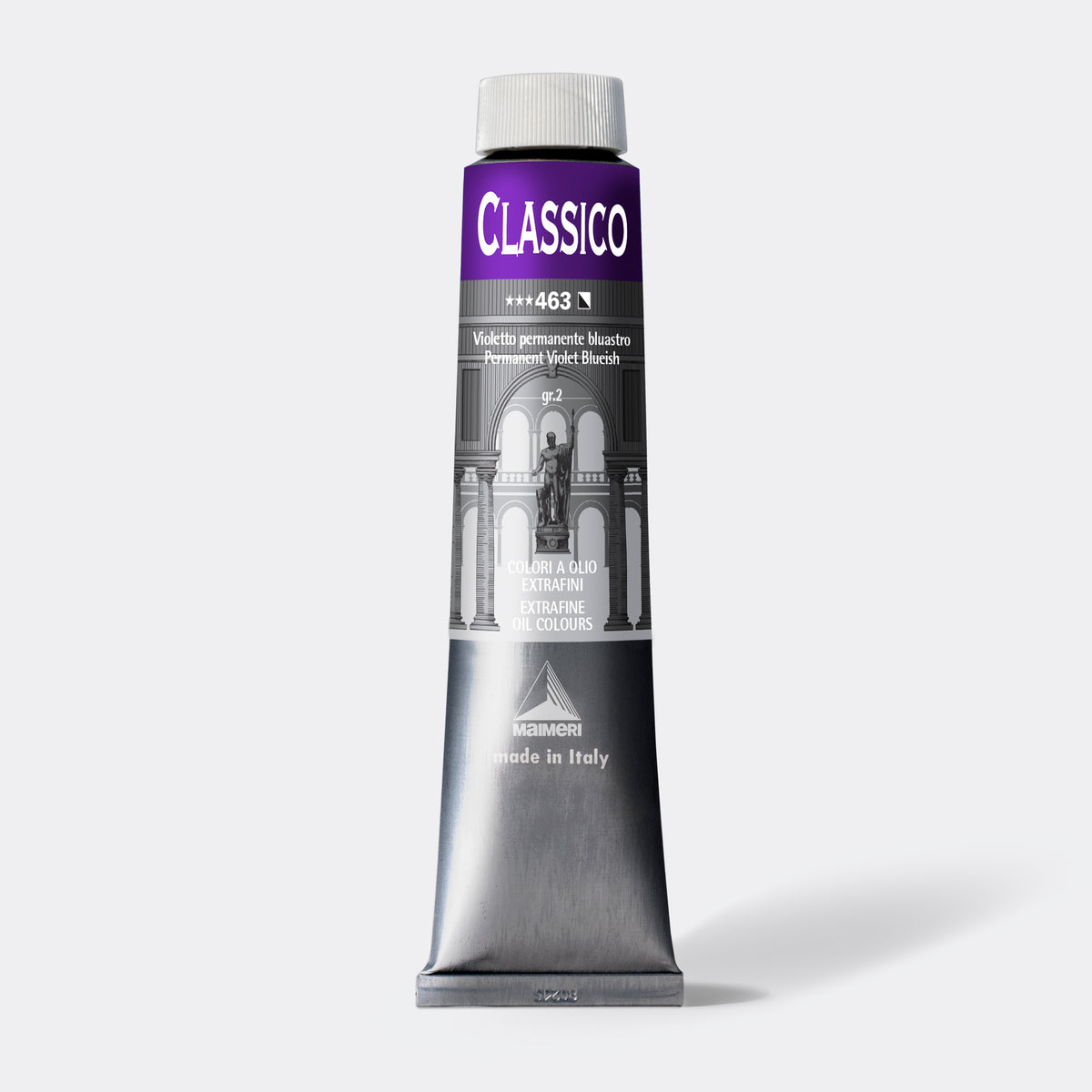 Colore a olio fine Maimeri Classico 200 ml – Violetto permanente bluastro