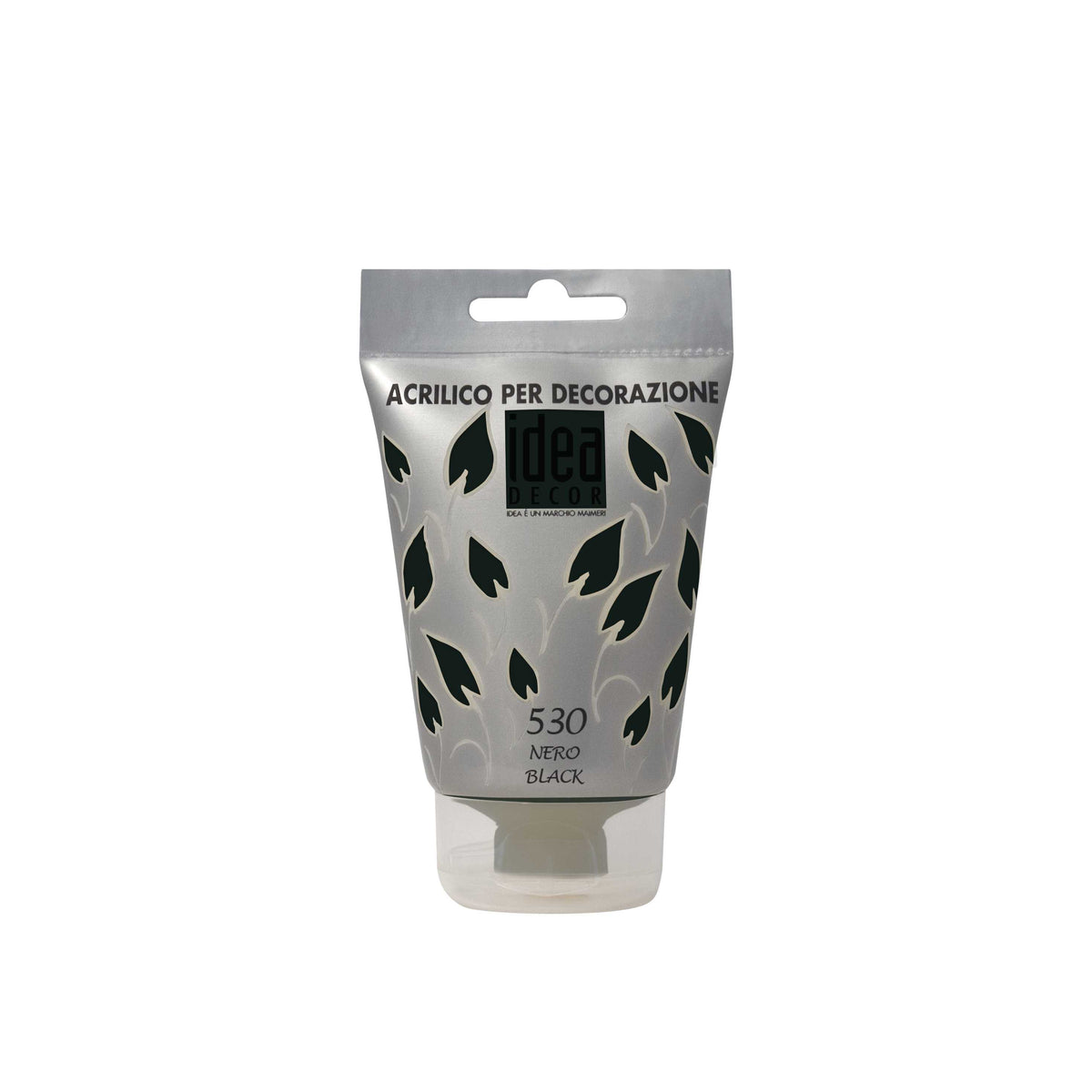 Colori acrilici decorativi MAIMERI Idea Decor 110 ml – Nero