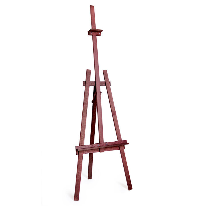 Cavalletto da pittura accademico - ECONOMY – Mogano