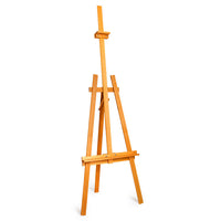 Cavalletto da pittura accademico - ECONOMY – ocra