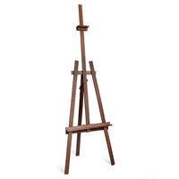 Cavalletto da pittura accademico - ECONOMY – marrone noce