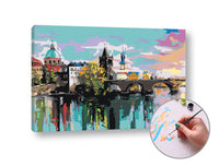 La pittura per numeri KARLOV MOST A PRAGA – senza cornice
