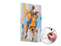 Dipingere con i numeri KOBE BRYANT 24 – senza cornice