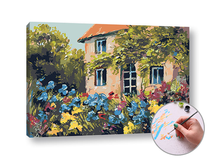 Pittura per numeri CASA MAGICA – senza cornice
