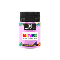 MAMBO Vernice acrilica per tessuti e pelle 50ml | Varie tonalità - 8 rosa