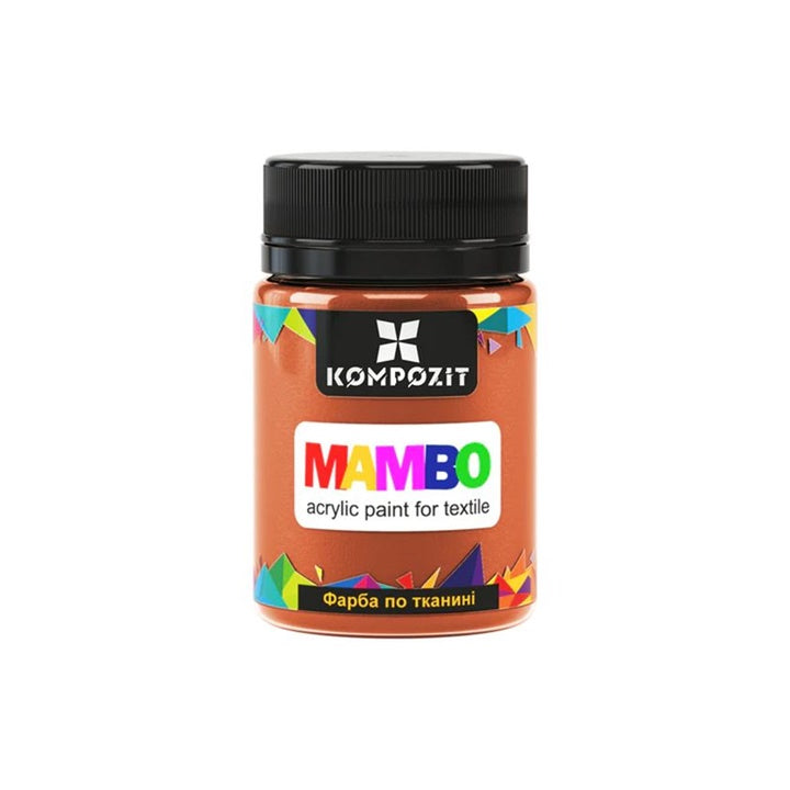 MAMBO Vernice acrilica per tessuti e pelle 50ml | Varie tonalità