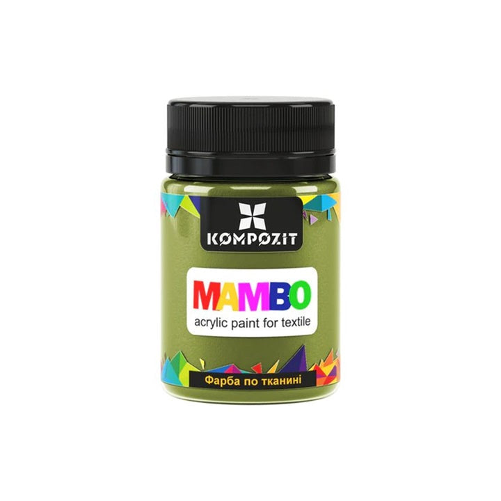 MAMBO Vernice acrilica per tessuti e pelle 50ml | Varie tonalità