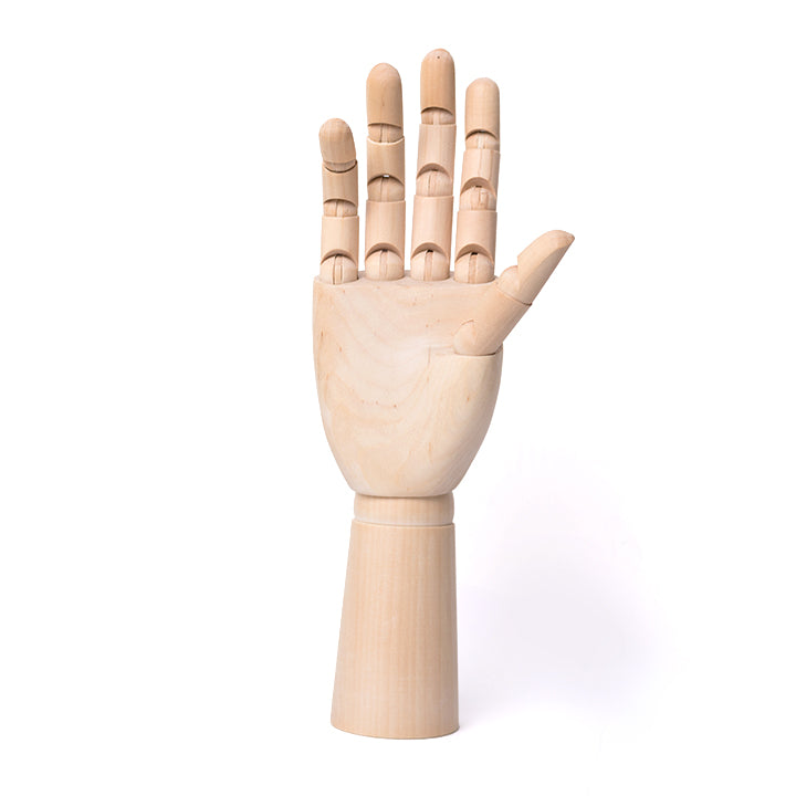 Mano modello in legno | mano maschio e femmina