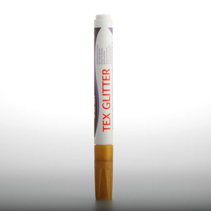 Pennarelli per tessuti DARWI TEX glitter 6ml – verde scuro