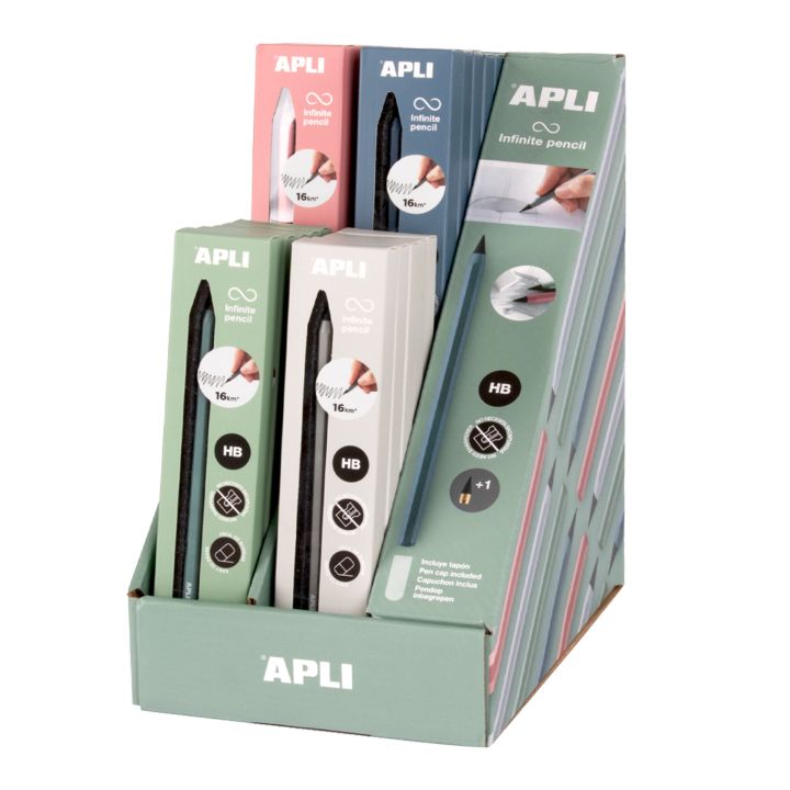 Matita APLI HB senza fine – Blu