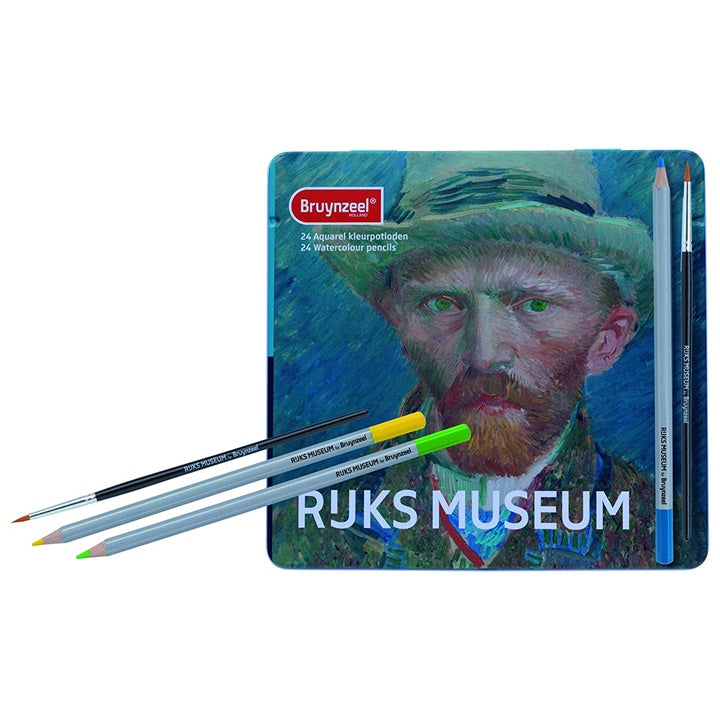 Matite acquerellabili Bruynzeel dell'edizione limitata Van Gogh / 24 pezzi