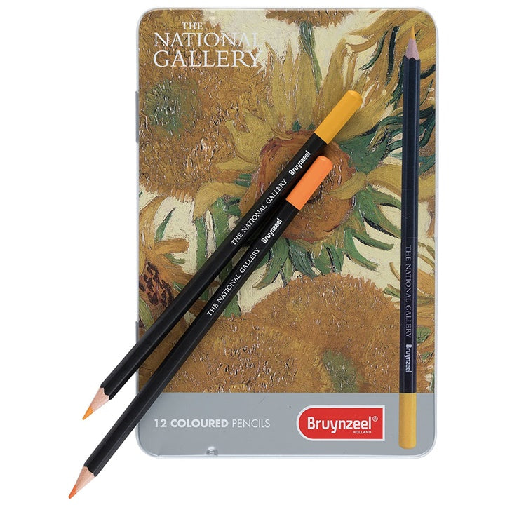 Matite colorate Bruynzeel dell'edizione limitata Van Gogh / 12 pezzi