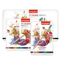 Matite colorate Bruynzeel serie Expression in scatola di latta – 12 pz