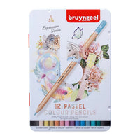Matite colorate Bruynzeel toni pastello 12 pz.
