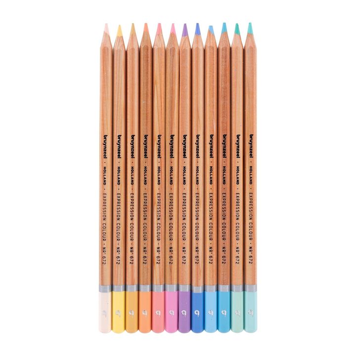 Matite colorate Bruynzeel toni pastello 12 pz.